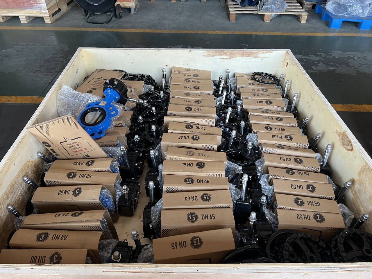 Eine Reihe von Produkten aus Zhongguan Ventil wurde erfolgreich in Übersee exportiert!