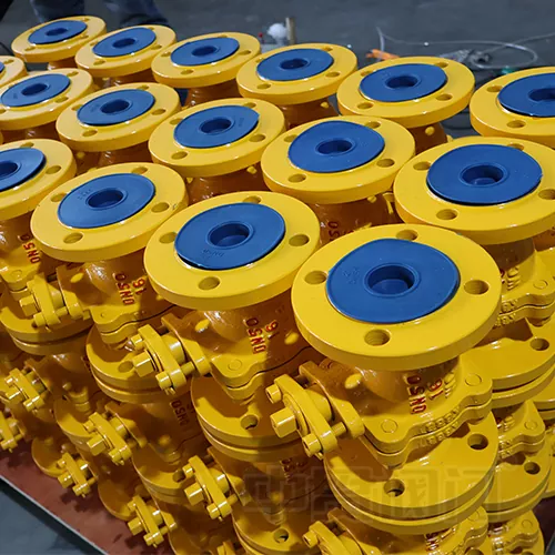 ASME Standard Flansch mit hoher Plattform Kohlenstoffstahlkugelventil