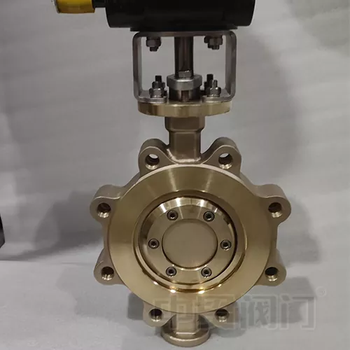 C95800 Marine Triple Offset Lug Butterfly Ventil